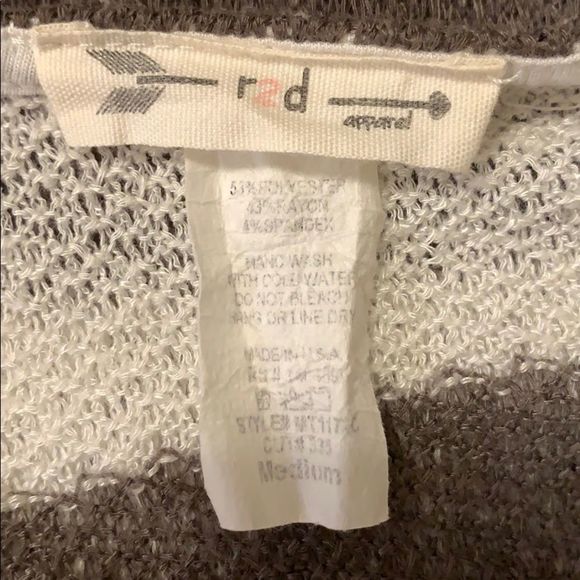 r2d apparel Striped Cardigan - Picture 5 of 5